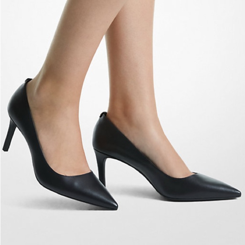 Michael Kors Leather Pump Heels